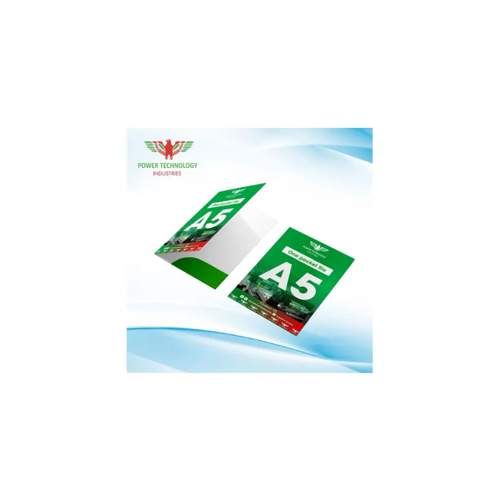 [PTI-00020] File One pocket two side Print lamination  A5