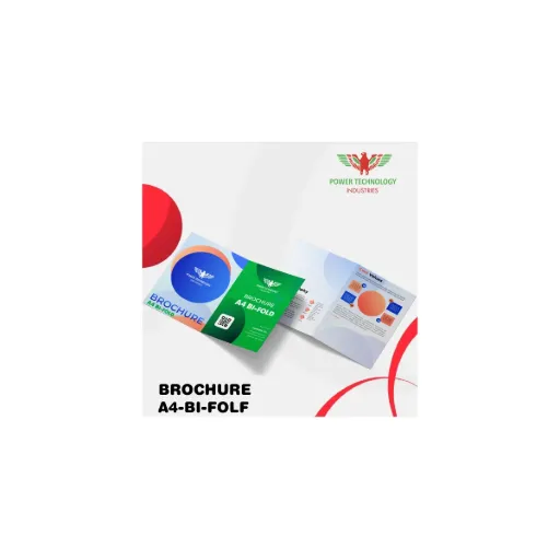A4 Brochure Glossy Bifold